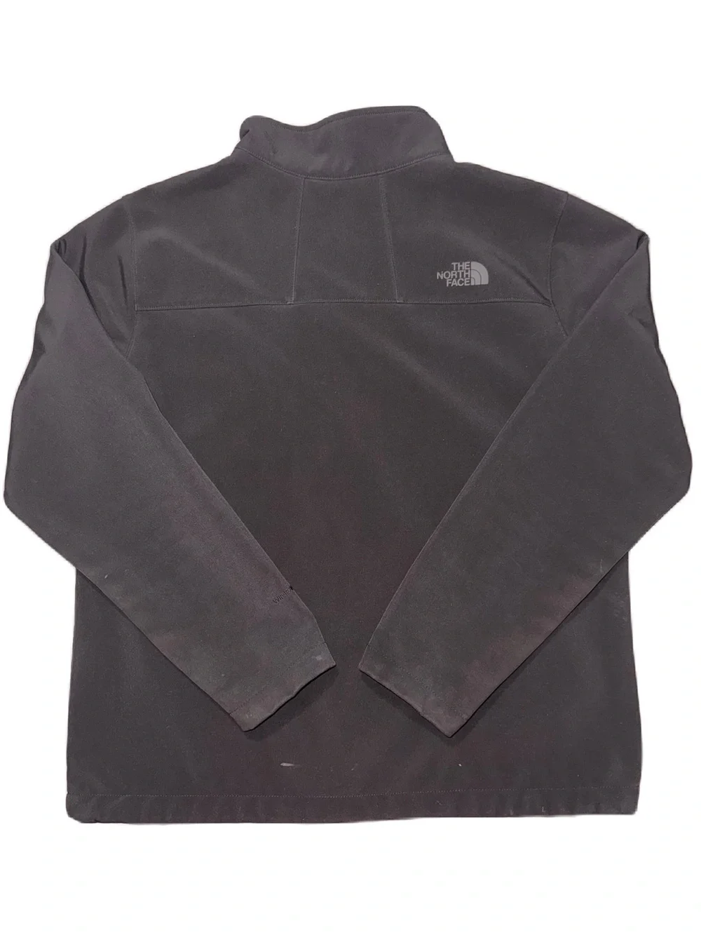 The North Face Windwall Full-Zip Soft Shell Jacket Black Logo